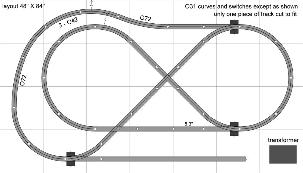 Layout design for 4X8 | O Gauge Railroading On Line Forum